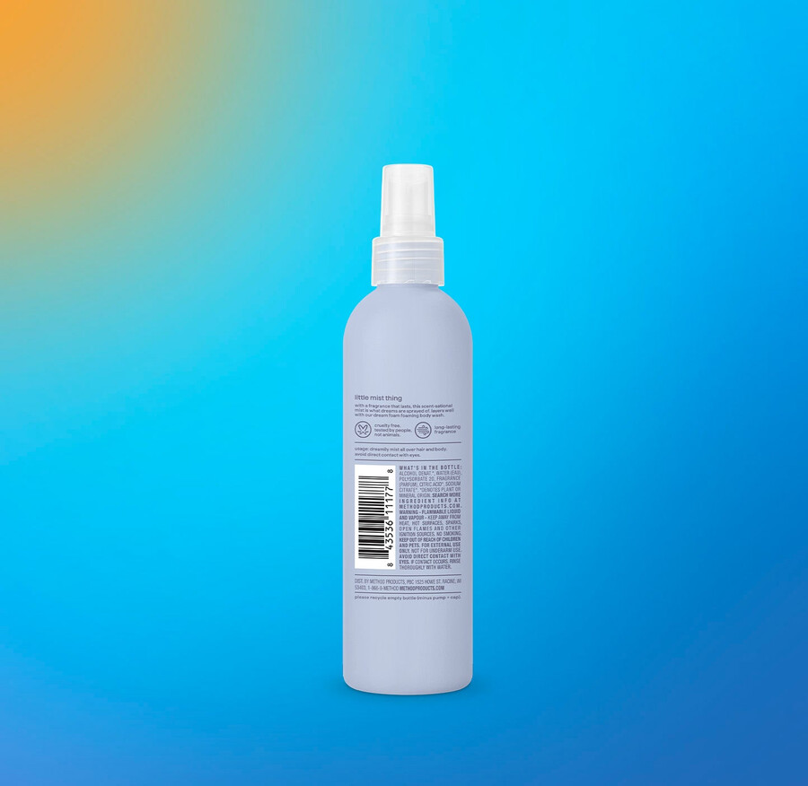 body hair mist