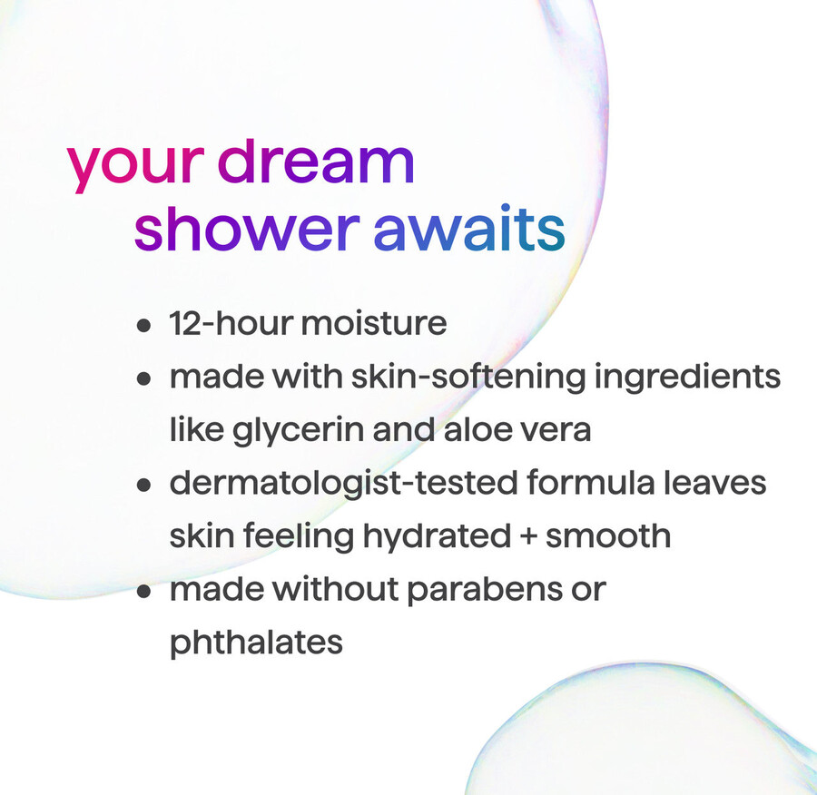dream foam foaming body wash