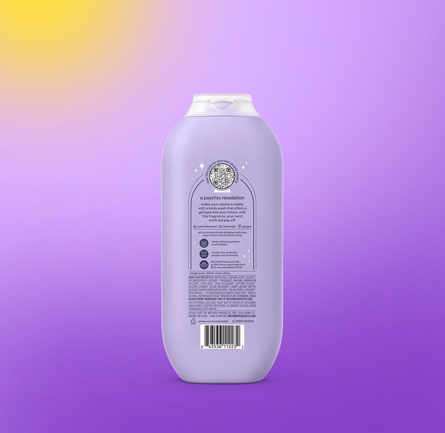 shower readings body wash