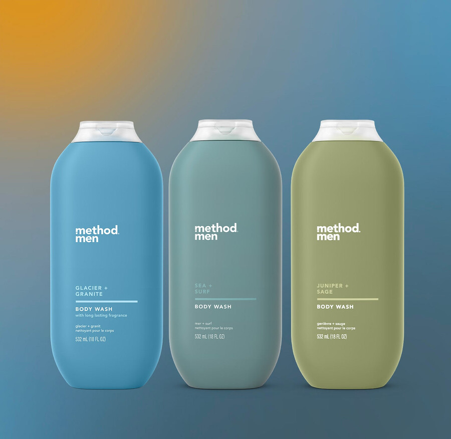 mens body wash trio